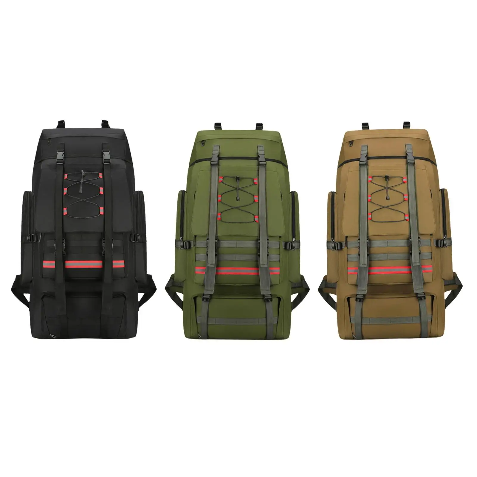 

Hiking Backpack Travel Luggage Bag Survival Multipurpose Lightweight Adjustable Breathable Strap Cycling Mountaineering Backpack