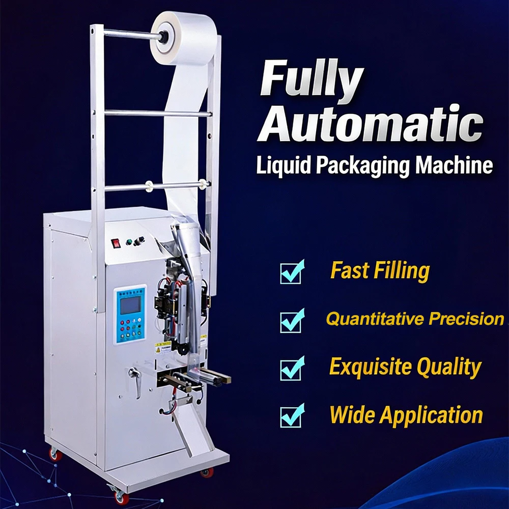 

Полностью автоматическая машина для розлива и запечатывания жидкостей, многофункциональная универсальная машина для сока, напитков, воды, масла, уксуса