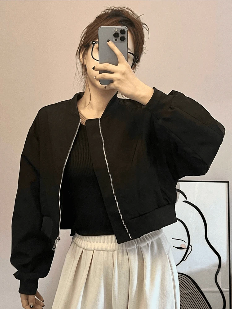 

Women's Pilot Jaet Outerwear Early Spring Autumn 2025 New ular Casual Baseball orm American Retro Windbreaker
