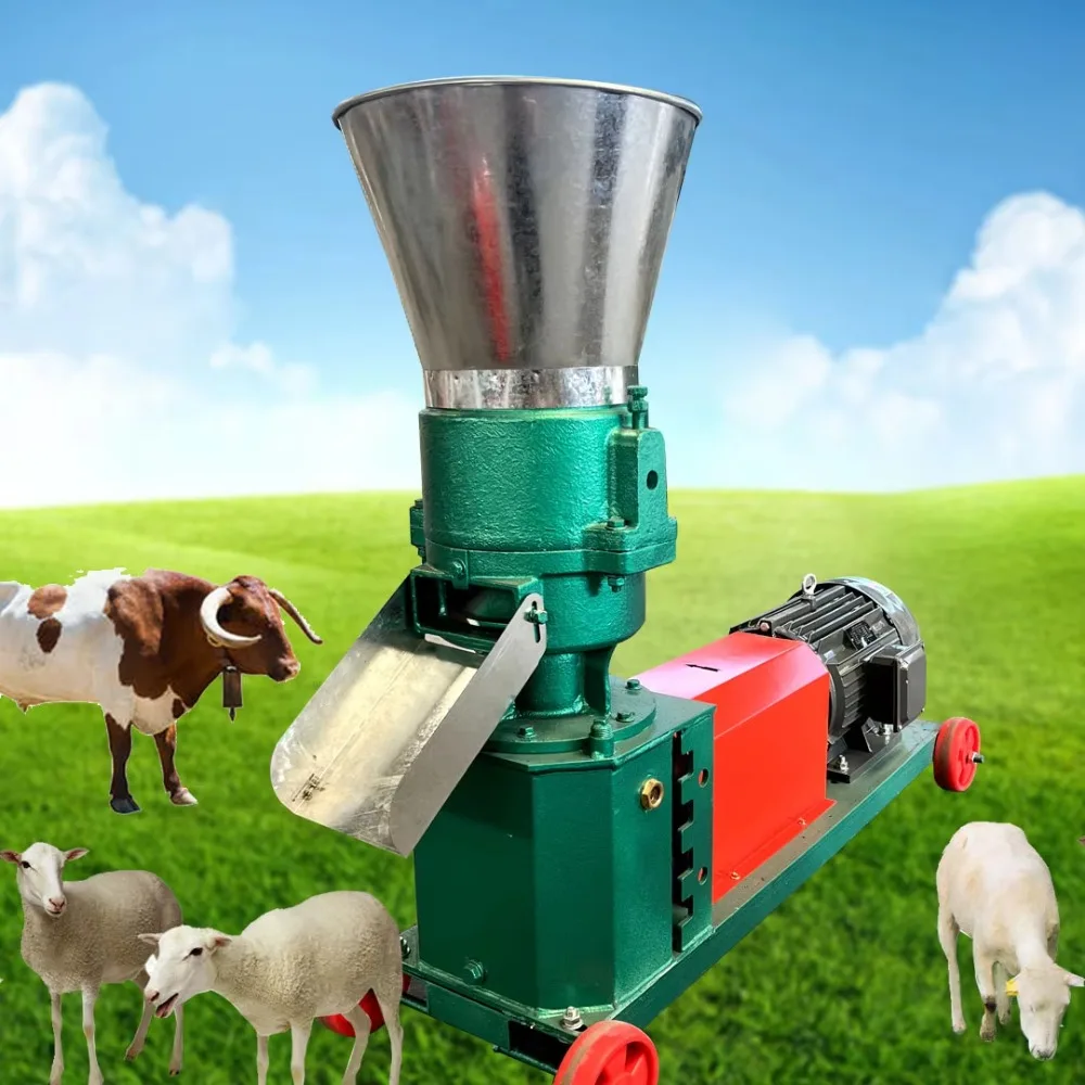 Boerderijvee- en pluimveevoerprocessor Varken Vee Kip Vis Pluimveevoerprocessor