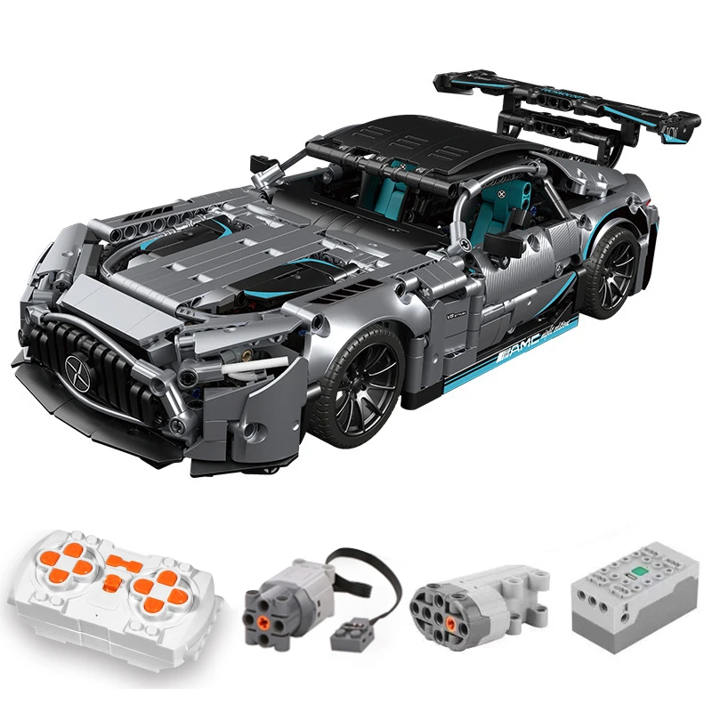 Technical Racing Car Amg Gt 50 1:14 Vehicle Moc Brick Building Block Constructor For Adult Toys Christmas Gift For Kids 1466pcs