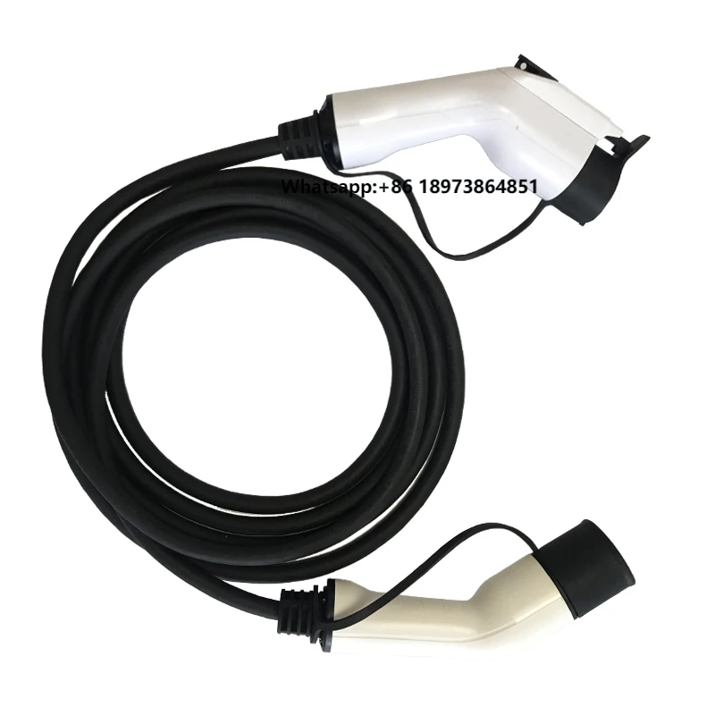 

American Standard Double Gbt Ccs1 Transform Connector 16a Type 2 Electric Car Charging Cable Type2 Ev Charger