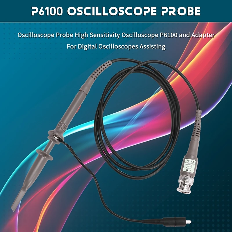 Oscilloscope Probe High Sensitivity Oscilloscope P6100 And Adapter For Digital Oscilloscopes Assisting