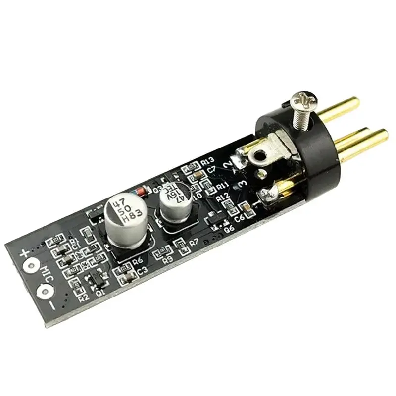 Placa Amplificadora de Micrófono Electret Autoamplificada B50B-Phantom para Grabación de Canciones, Conferencias y Discursos, 125dB con Conector XLR