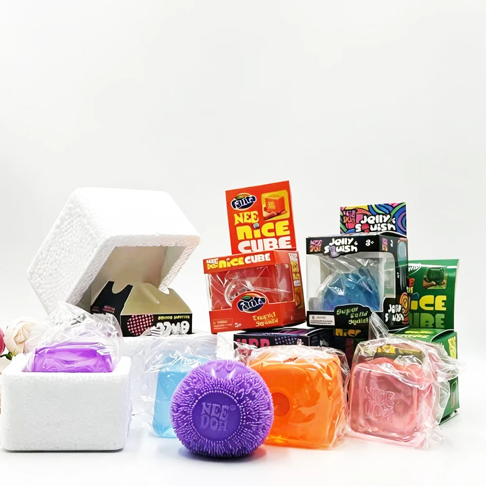 2026 . Maltose Pinch Music Ice Cube Slow Rebound Bun Jellyfish Pinch Music Stress Relieving Toy..