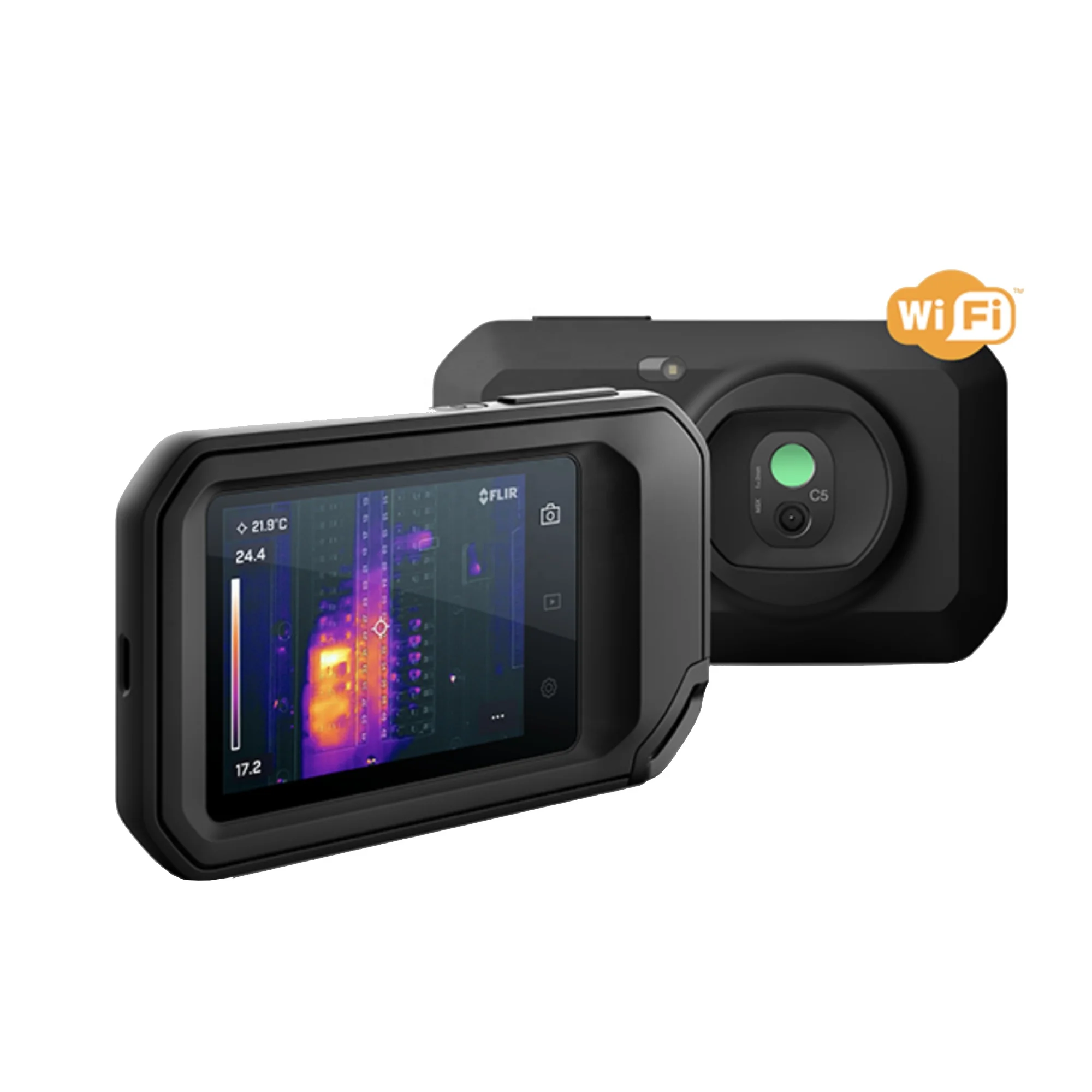 

Flir C5 MSX Technology Pocket Size Digital Thermal With 160 *120 (19,200 Pixels)