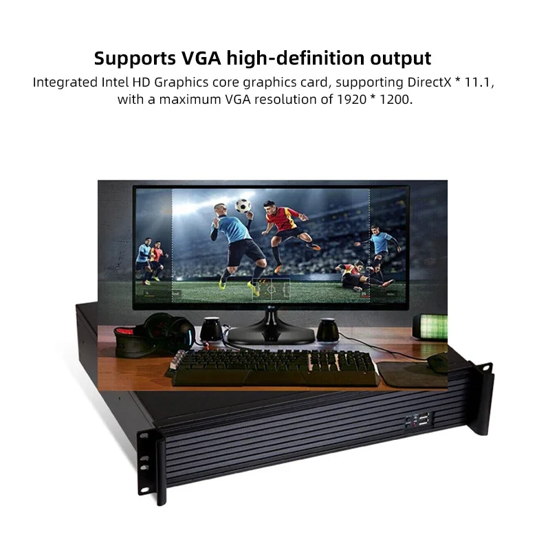 محور التحكم في الكمبيوتر الصغير EIP [الجيل الرابع الأساسي] IPC-208B الكمبيوتر الصناعي i3i5i7 الكمبيوتر الصناعي 2U خادم مثبت على الرف