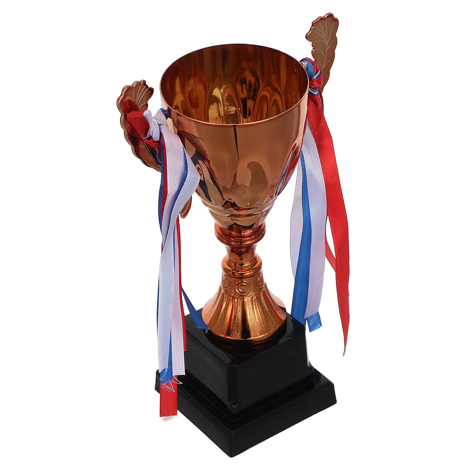 Metal Trophy Cup 9'' Bronze Sports Competition Soccer Tournament Award Teamwork Award League Match Championship Souvenir