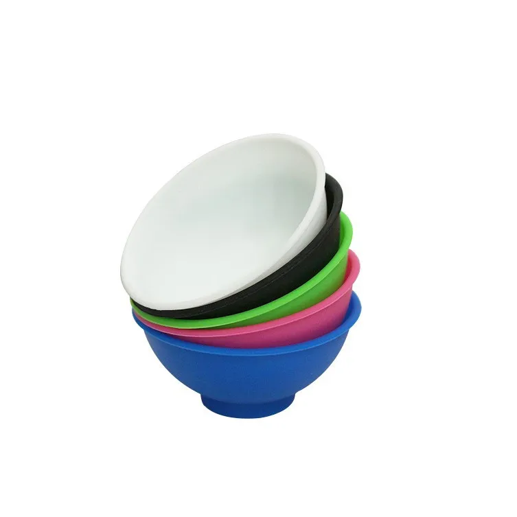 

6Pcs Kitchen Condiment Bowls Silicone Non-Slip Sauce Dipping Bowls Ingredient Prep Dish Baking Accessories Small Soy Sauce Dish