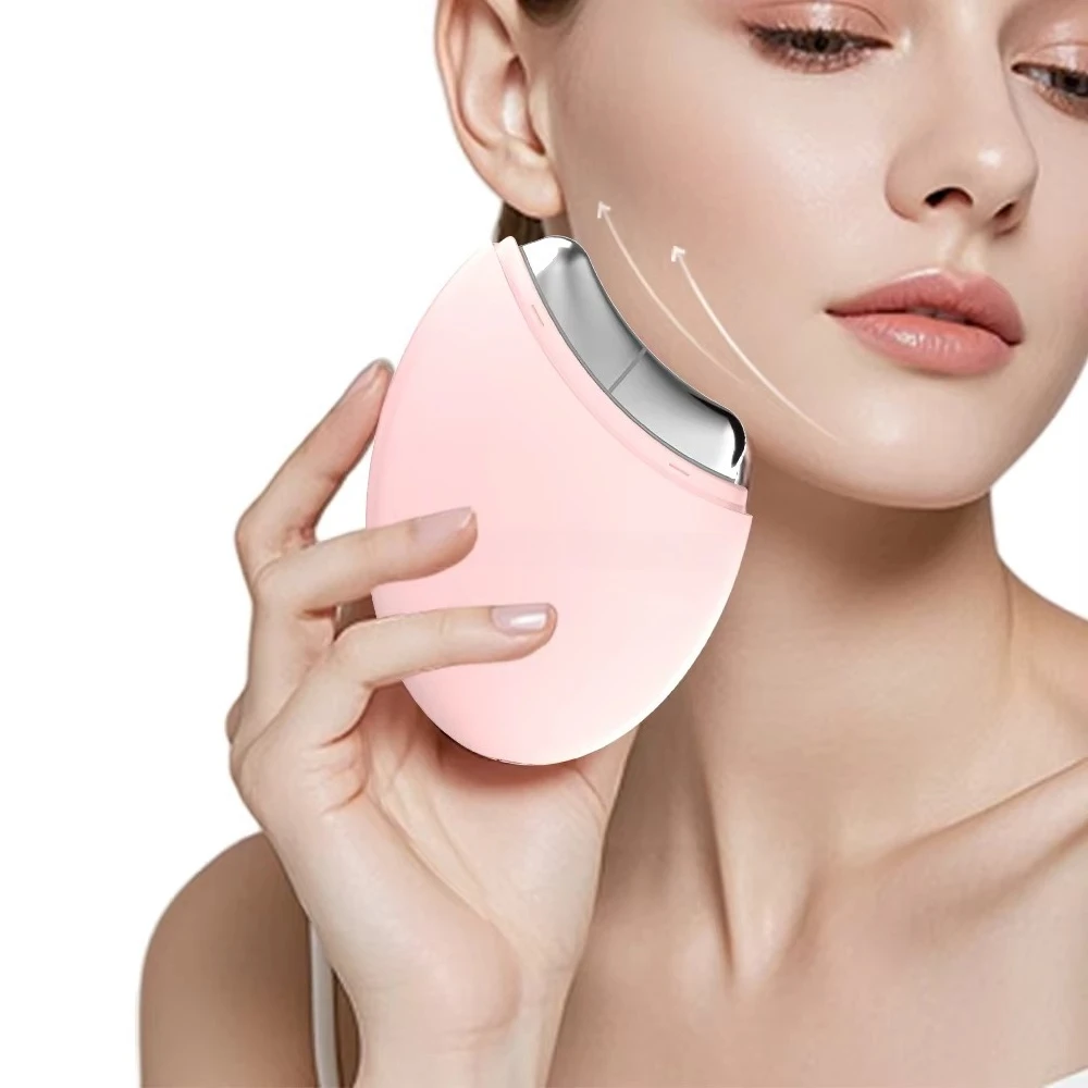 New Design Guasha Facial Massager USB Electric Anti Aging Facial Beauty Face and Neck Lifting Body Massage Scraping Instrument