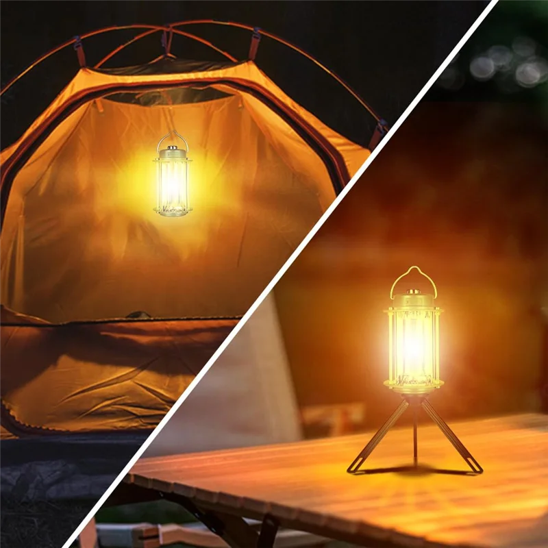 M13K-3 Color Light Source LED Flashlight Handheld Portable Camping Light USB Rechargeable Outdoor Waterproof Lantern