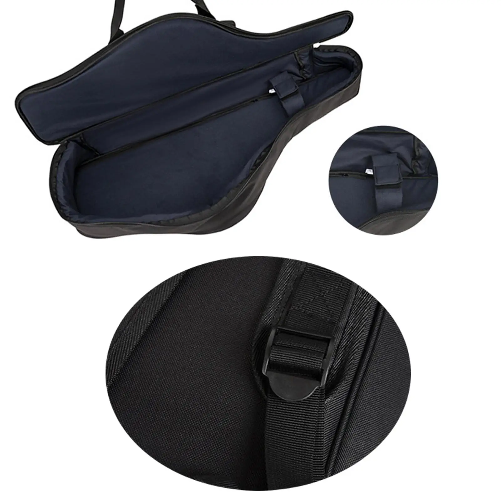 Saxophone Storage Bag Sax Carry Case Portable Tenor Saxophone Mouthpiece Backpack Musical Instrument Storage Case Sax Acces