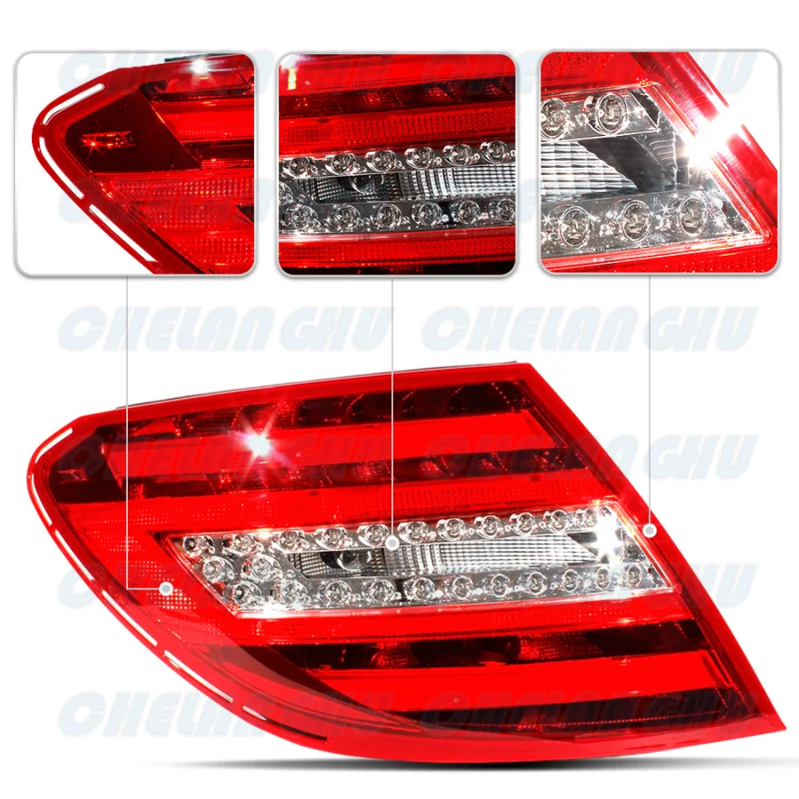 Left Side Tail Light Rear Lamp A2049060603 For Benz W204 European version C63 AMG C180 C200 C250 C300 C350 2011 2012 2013