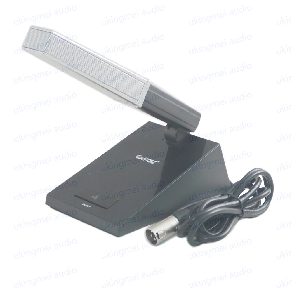 Wired Desktop Condenser Microphone for Conference Broadcasting Studio Teaching Public Address System Microphone Noise Canceling