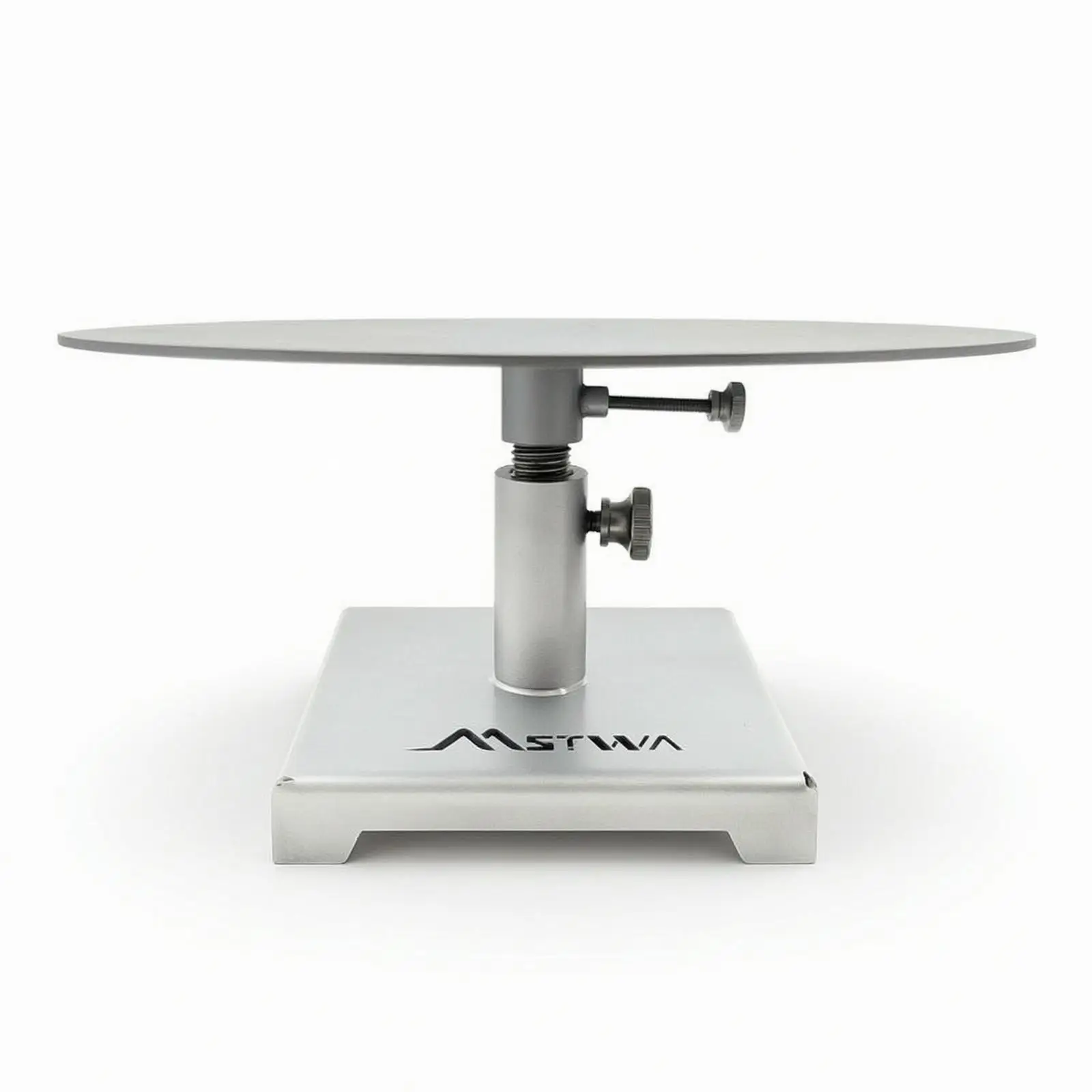 Bonsai Stand with Adjustable Lift Stainless Steel Bonsai Turntable 360-Degree