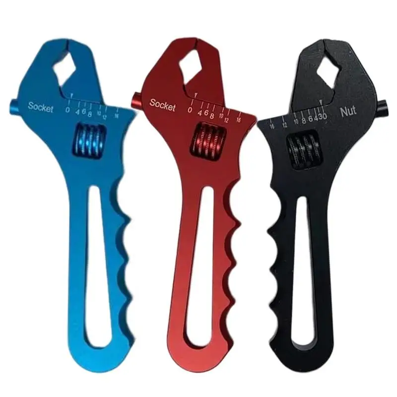 

Durable Aluminum Wrench Spanner Tool For AN3 To AN16 Hose Fitting Tool Car Modified Accessories