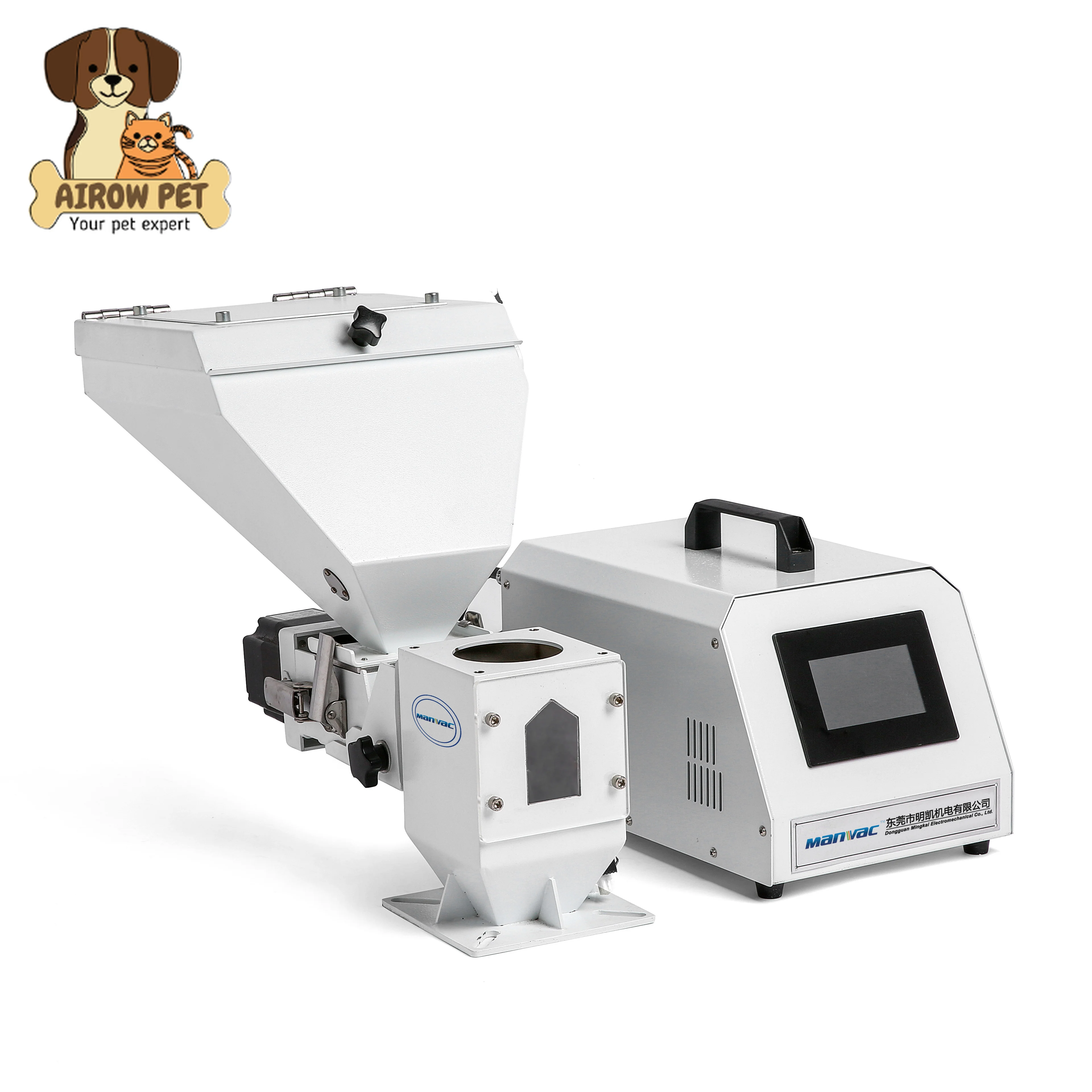 AIROW Plastic Volumetric Color Doser Mixer Dosing Equipment for Masterbatch