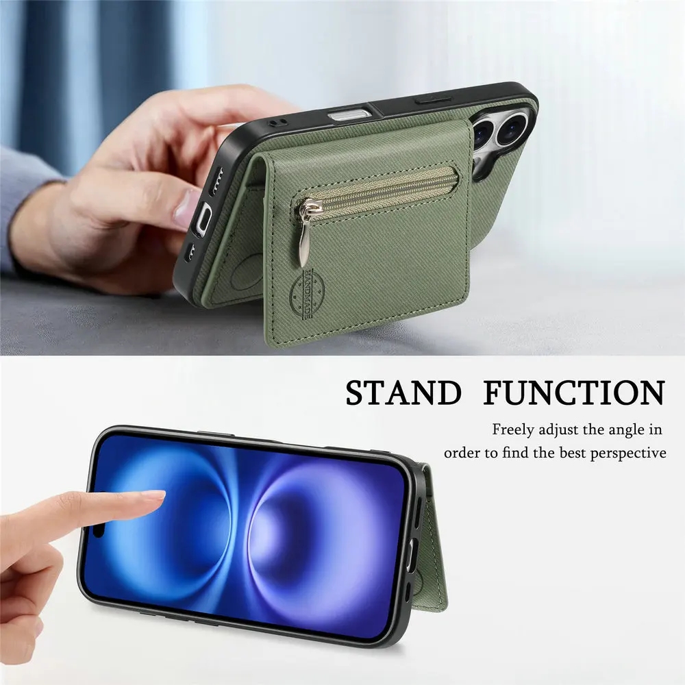 A17 A07 A56 A36 A16 4G 5G Casing Mewah Dompet Kartu Kulit RFID Coque untuk Samsung Galaxy A56 A55 A35 A25 A15 A05 A54 A34 A24 Etui