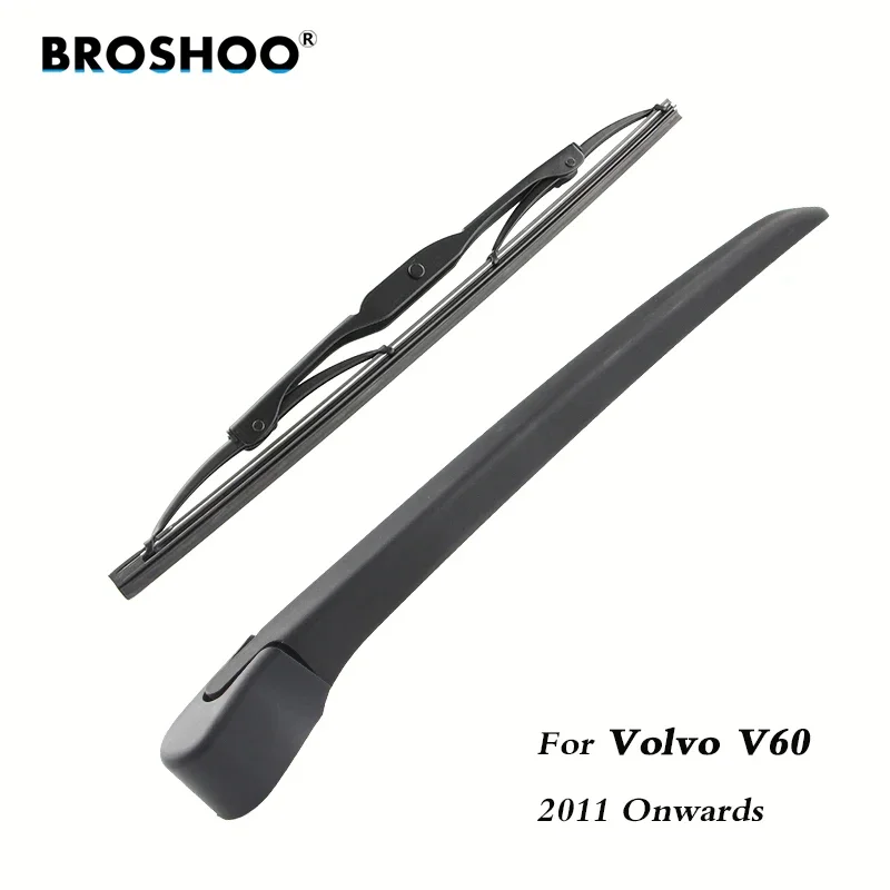 BROSHOO Car Rear Wiper Blades Back Windscreen Wiper Arm For Volvo V60 Hatchback (2011-) 305mm,Windshield Auto Styling