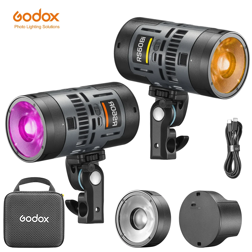 Godox KNOWLED MS60Bi MS60R RS60Bi RS60R Full/Bi Color LED Light Crafted for Creatives Film Broadcast & Video Production