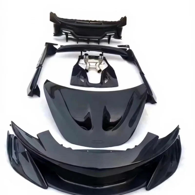 Suitable 570 Full-Set Dry Carbon Fiber Lightweight Aerodynamic Kit