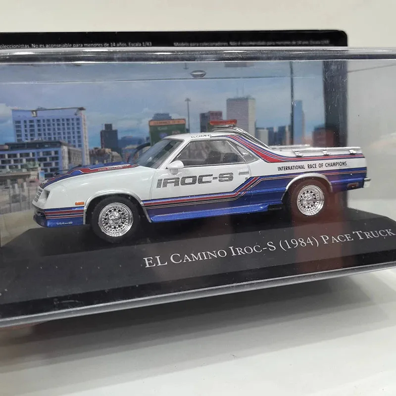 

IXO 1/43 CAMINO IROC-S (1984) PACE TRUCK, коллекционная модель автомобиля из сплава, статическая коллекционная модель, украшение, праздничные подарки, игрушки, сувенир, подарок