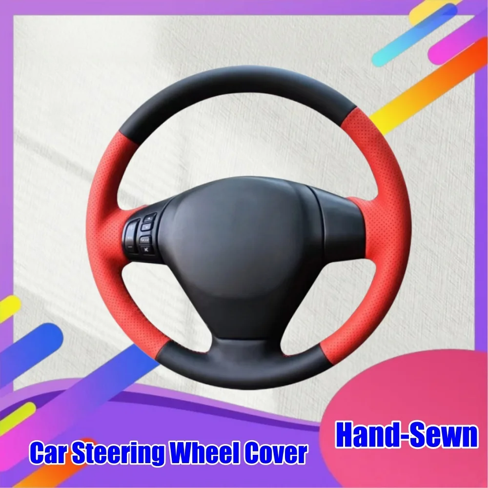 Customize DIY Car Steering Wheel Cover For Old Mazda 3 Mazda 5 Mazda 6 2003-2009 Car Interior Accessories Steering Wrap
