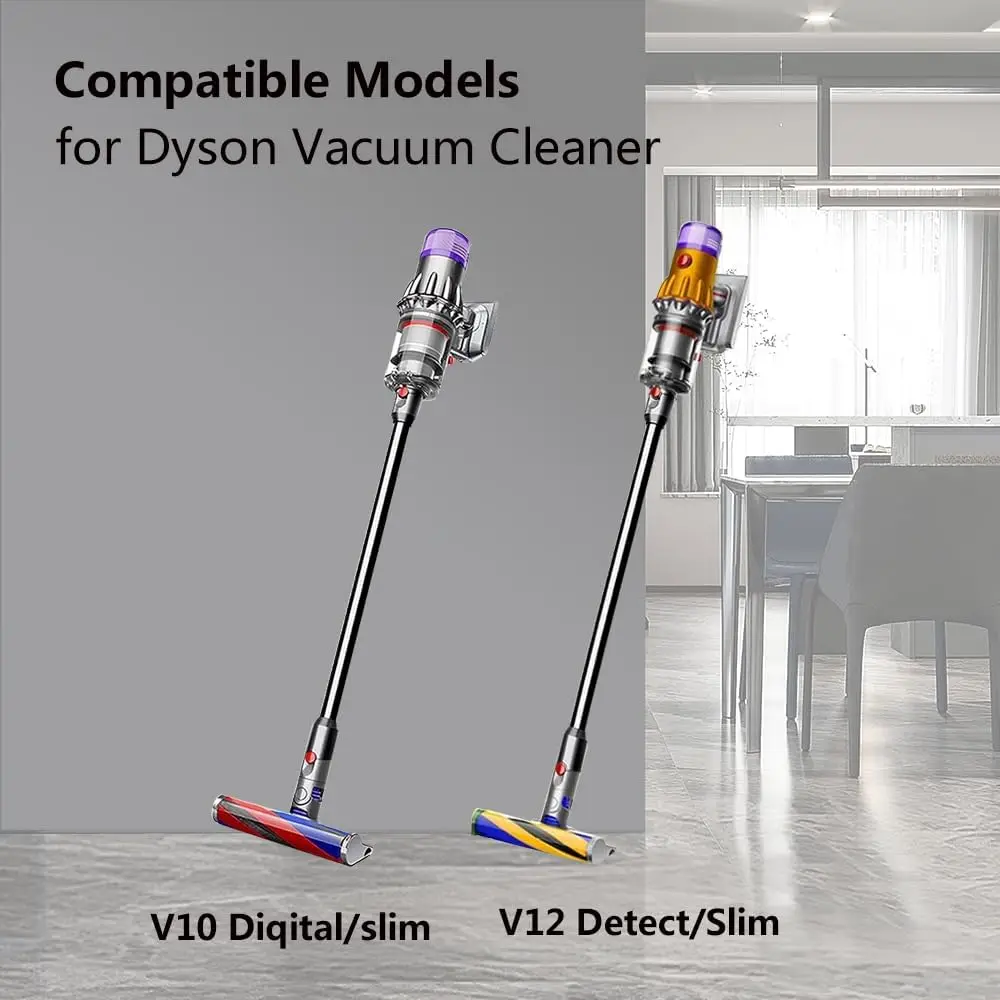 Удлинитель для Dyson V10 Digital Slim/V12, тонкая металлическая алюминиевая БЫСТРОРАЗЪЕМНАЯ прямая трубка, ручной держатель