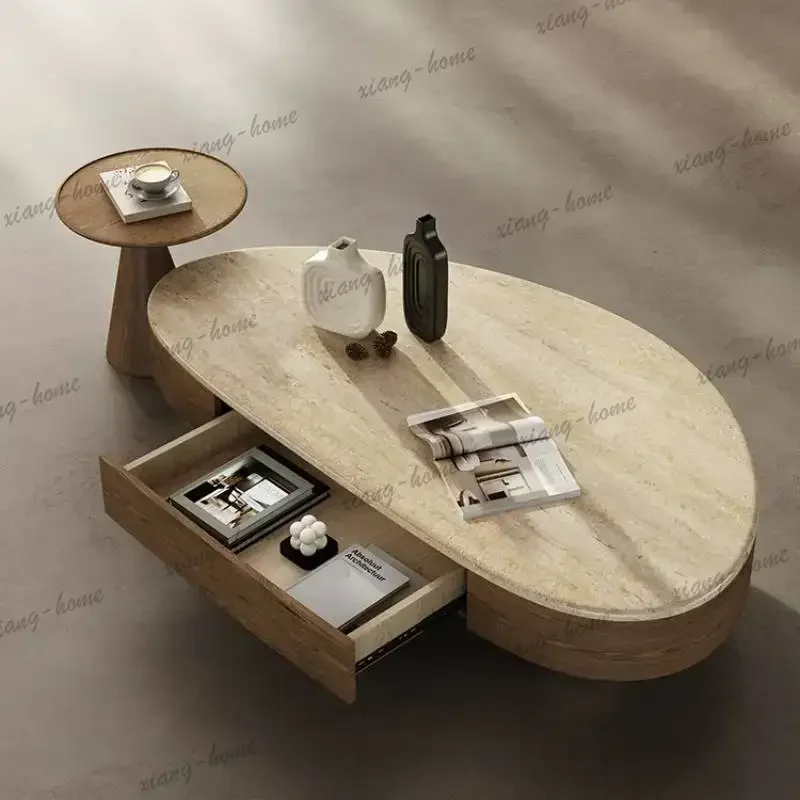 Factory Direct Wooden Modern Living Room Coffee Tables Nordic Narrow Designer Living Room Coffee Tables Lounge Mesa De Centro Fu