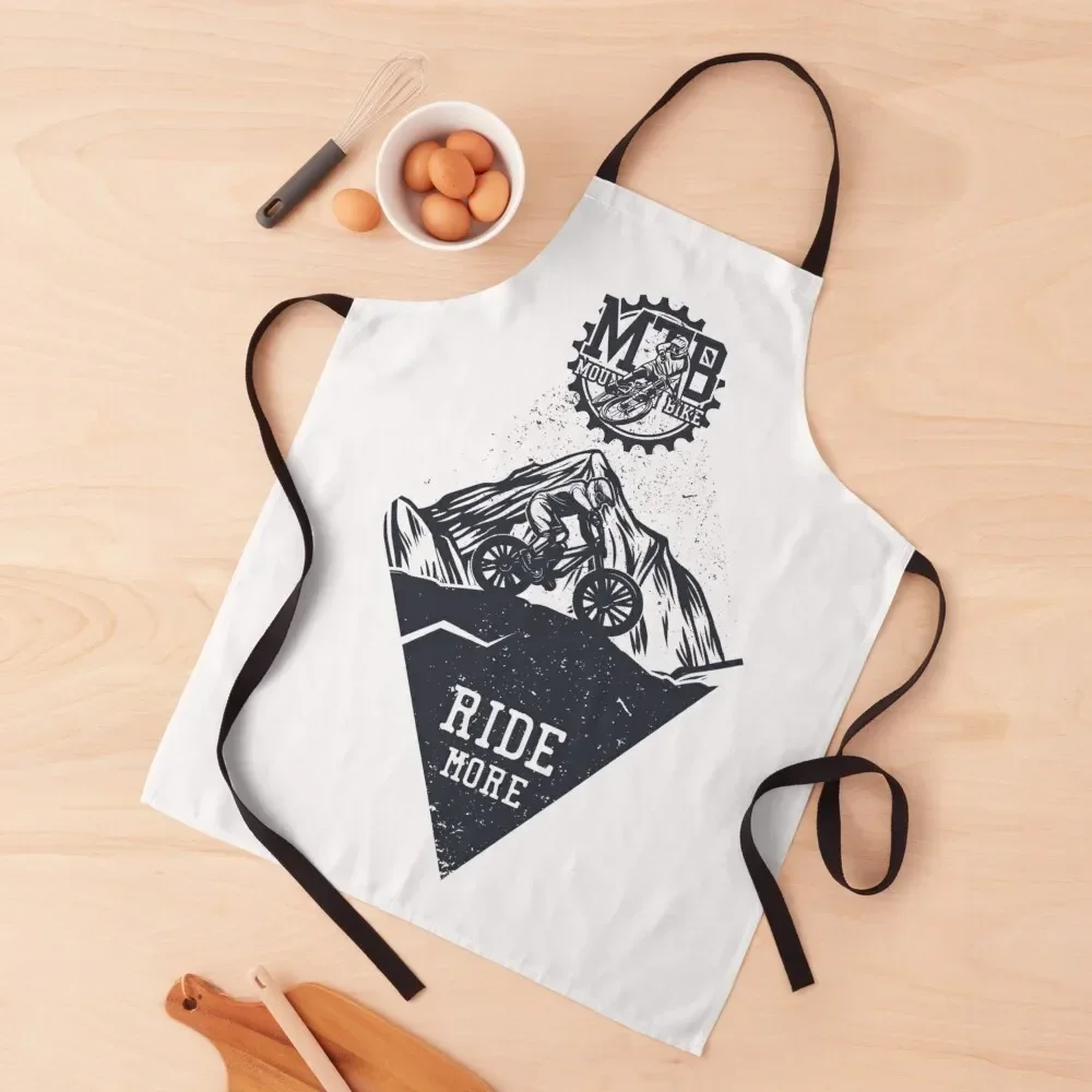 MTB Mountain Bike Ride More Apron kitchen woman Men kitchen Apron