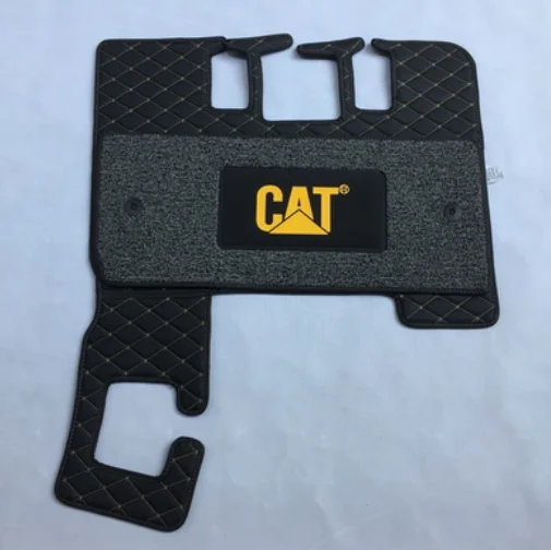 Excavator Cab Foot Mat E320d2 E320d E323d E330d E336d Cabin Floor Mat For Caterpillar