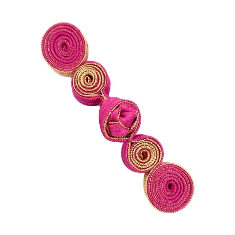 

L5YA Chinese Cheongsam Buckle Traditional Knot Fastener Chinese Knot Buttons DIY Tool