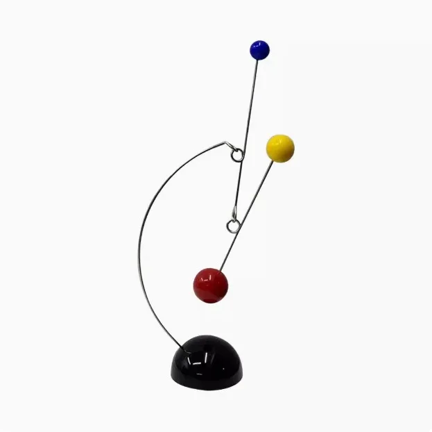 Art Metal Balance Device Dynamic European Niche Wabi-sabi Bookcase Decorative Small Ornament