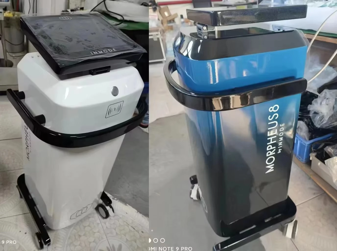 모르페우스8 2 in 1 얼굴 및 바디 시술 기계