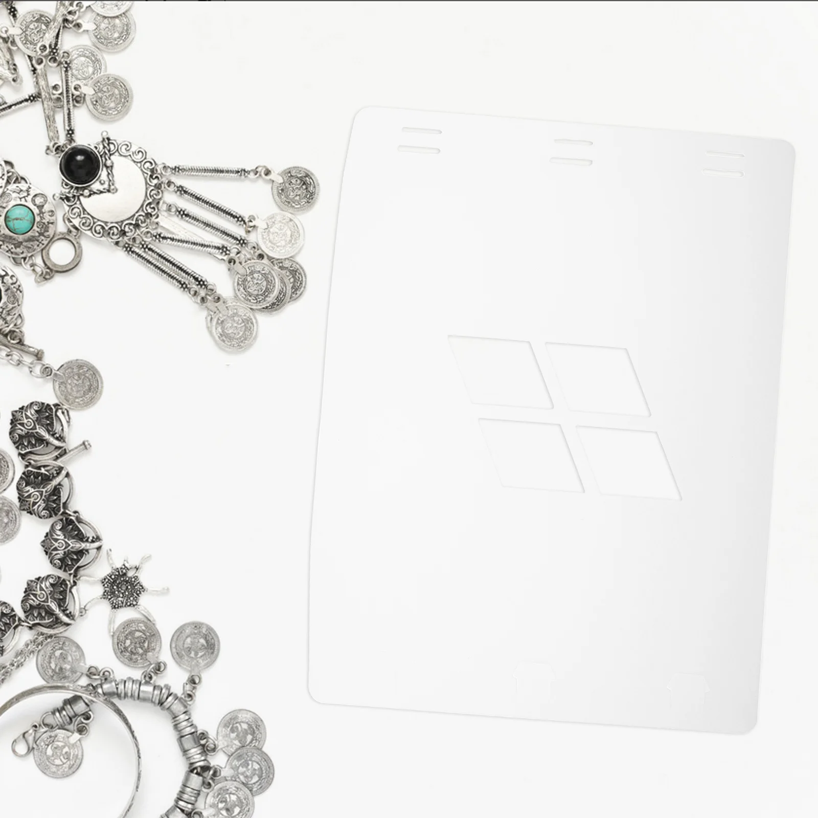 

Photography Reflector Jewelry Professional Light Reflector Background Board Easy Use Portable Versatile Reflective Photography