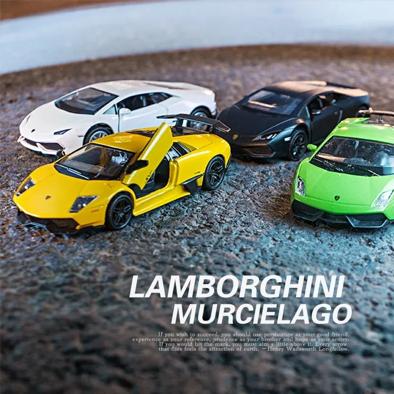 Lambor-Super coche de aleación modelo RMZ City Simualtion, vehículo de juguete fundido a presión, regalo en miniatura para niños, 1/36, Maserati, LP670