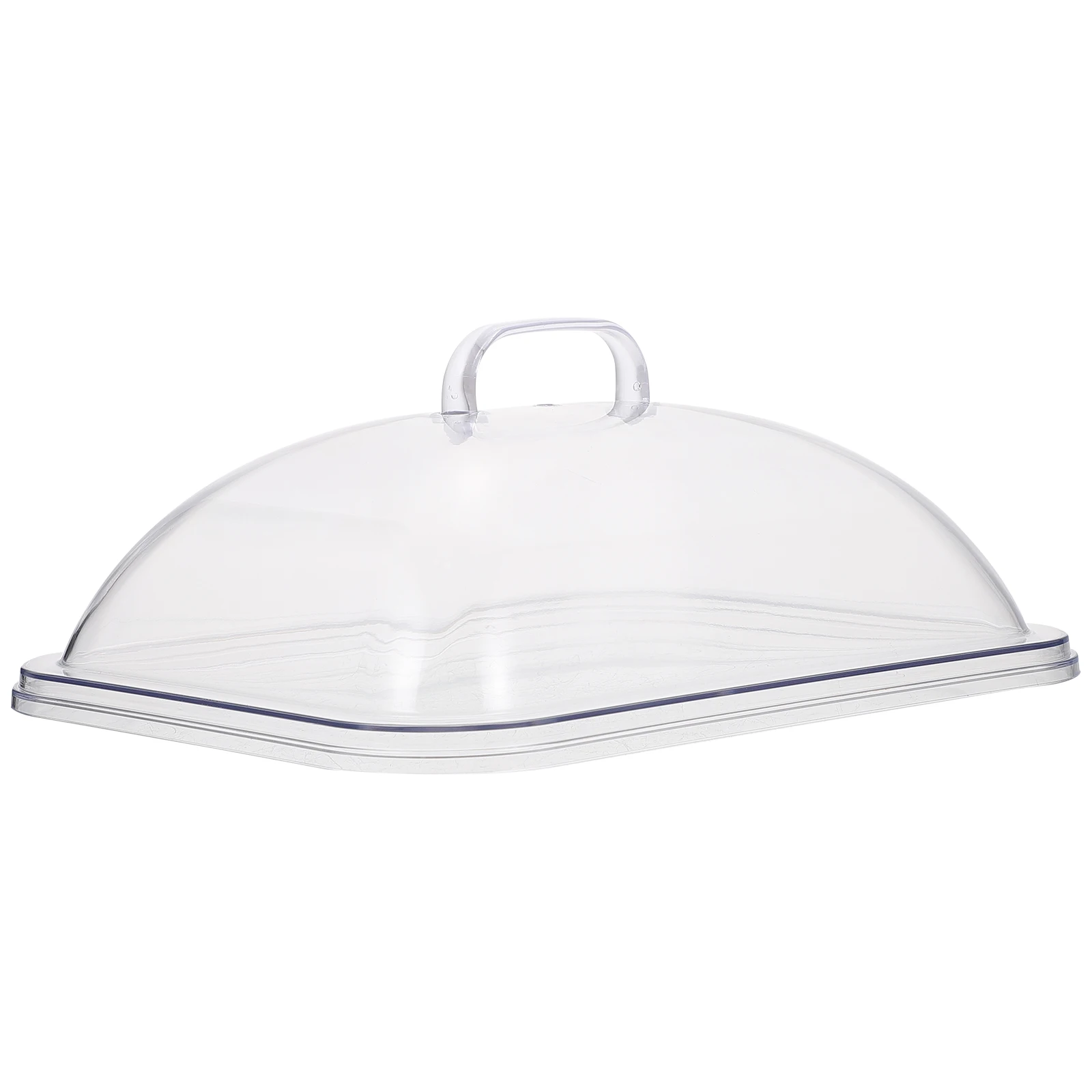 

1 pc Food Cover Dust Transparent Insulated Cloche Dish Cake Stand Paper Square Dessert Cover Kitchen Tool