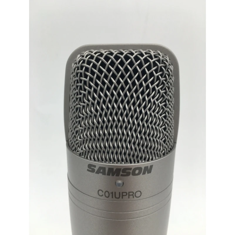 Samson C01u Pro Usb Studio Microphone Hypercardiod Real-time Monitoring Large Diaphragm Condenser Microphone Plug & Play