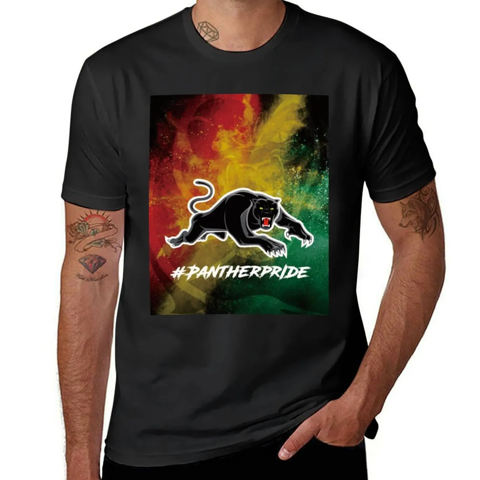 

penrith-panthers merch T-Shirt heavyweights anime funnys summer tops oversized t shirts for men