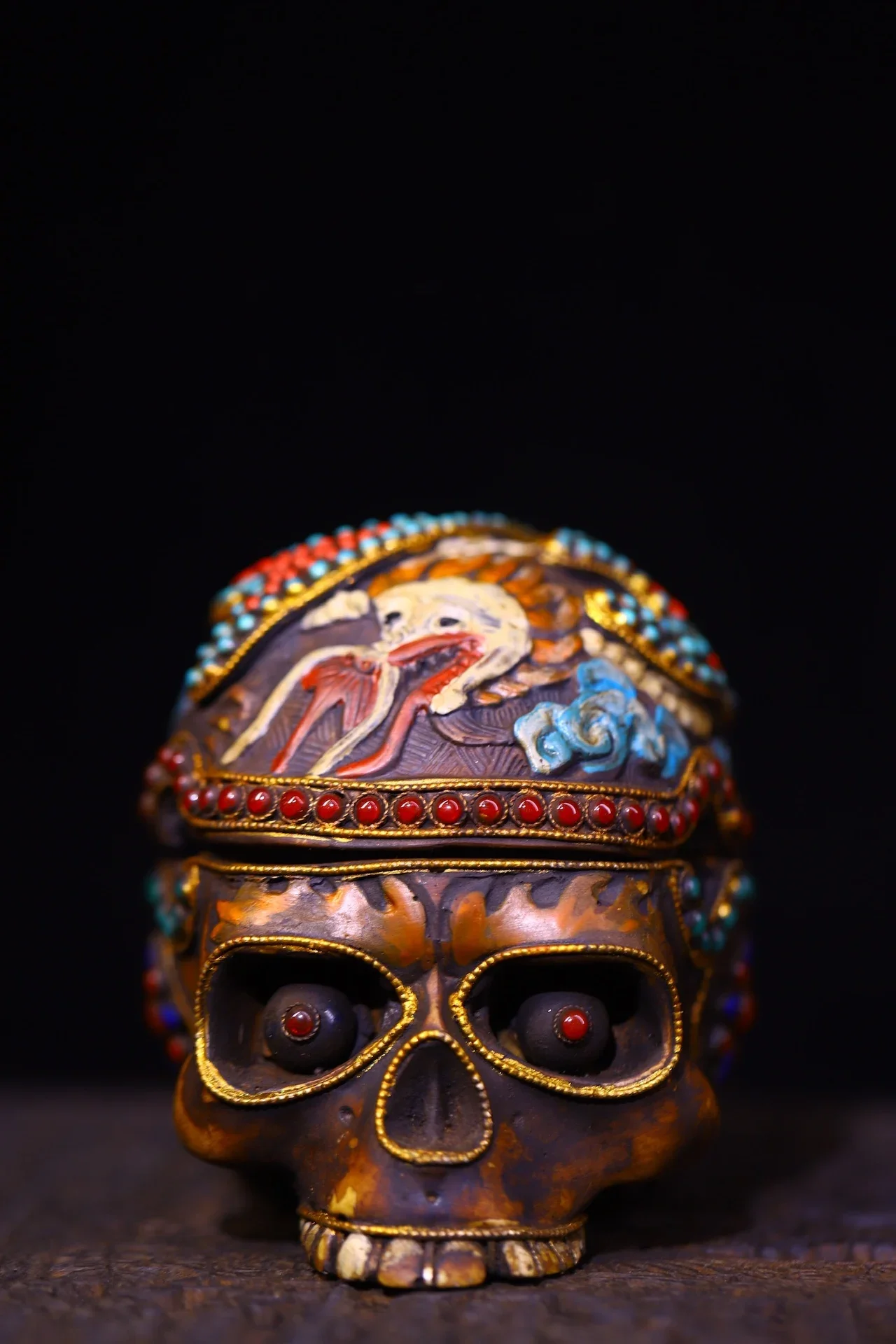 5"Tibetan Temple Co…