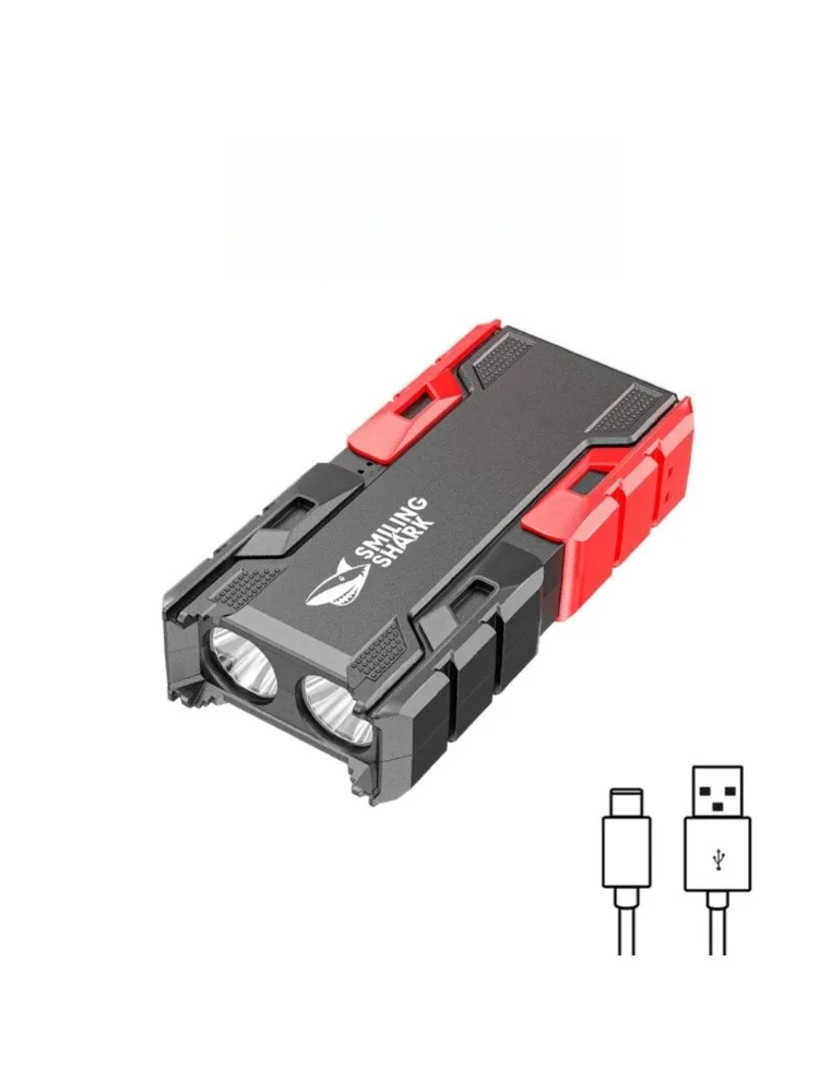 AliExpress QHSPE Outdoor lighting power bank small flashlight cycling light