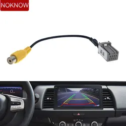 8 Pin Car Reversing Camera Video RCA Cable Adapter Wiring Connector For Honda New JAZZ Fit 2021