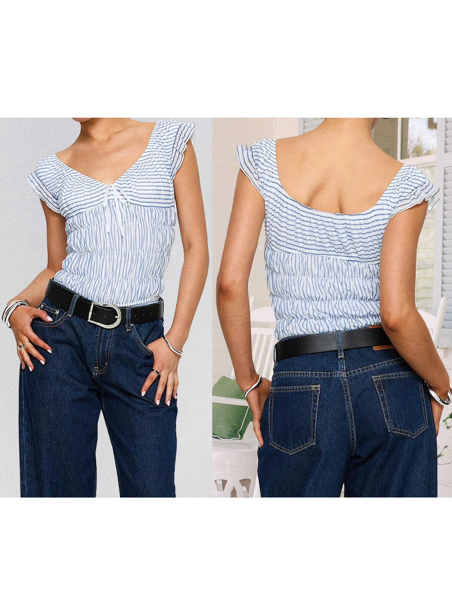 Hauts à volants pour femmes, épaules dénudées, manches longues, imprimé Floral, chemisiers ajustés, T-Shirts décontractés élégants pour dames