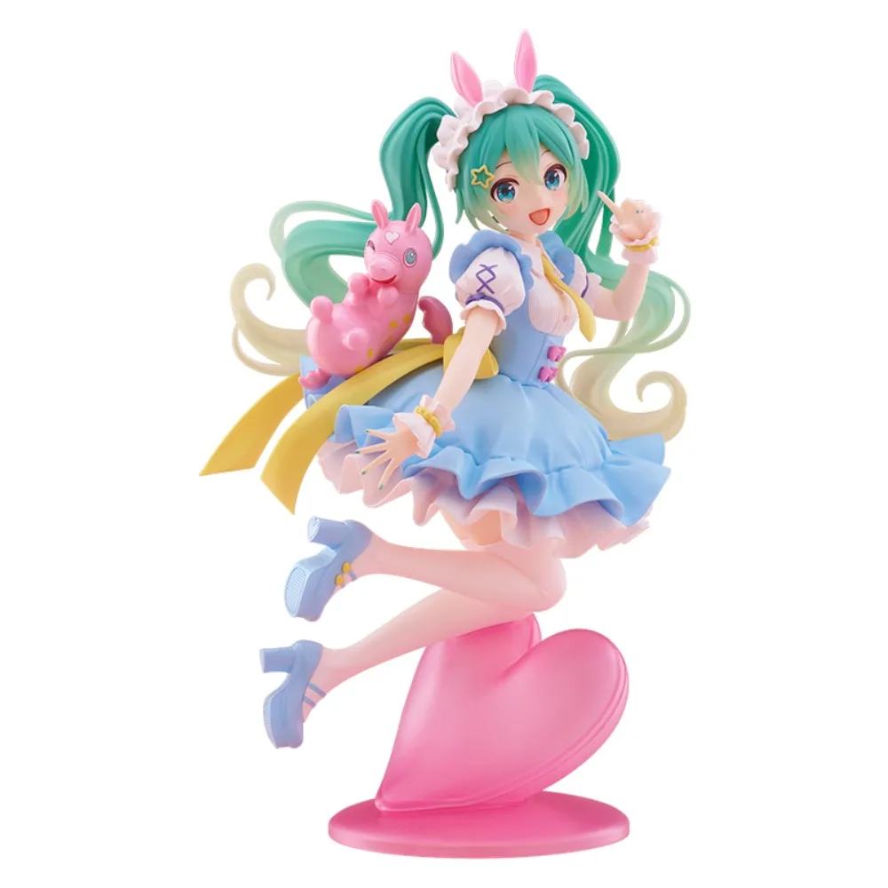 TAITO AMP + VOCALOID Hatsune Miku × رودي حكايات خرافية شخصيات ثنائية الأبعاد الرسوم المتحركة الطرفية تمثال نموذج جمع هدية