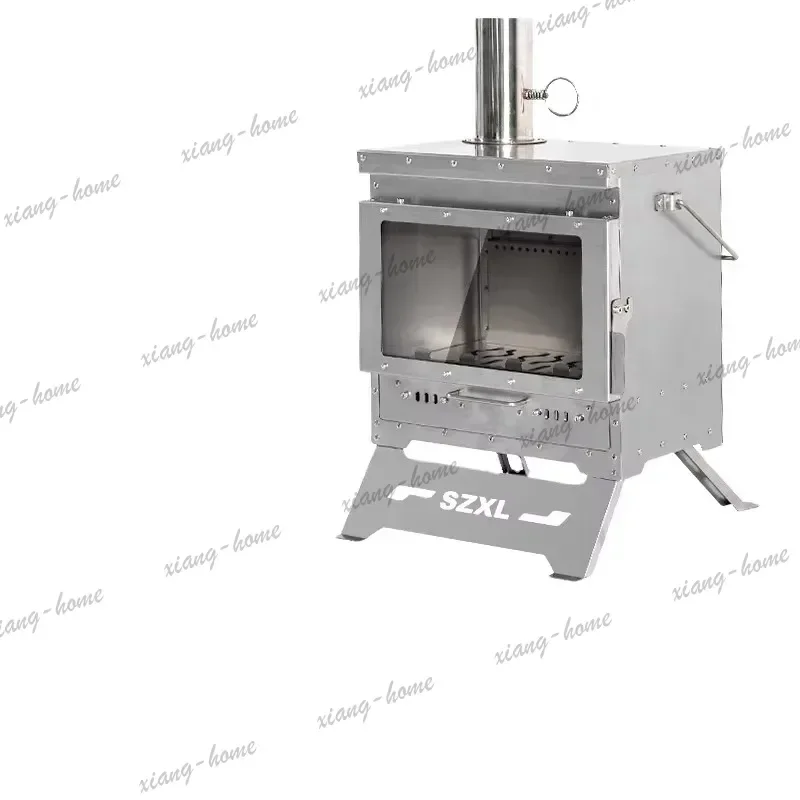 FG 2026 Three Donkey True Fire Firewood Fireplace Master Firewood Stove Outdoor Winter Heating Stove Firewood Fireplace Exquisit