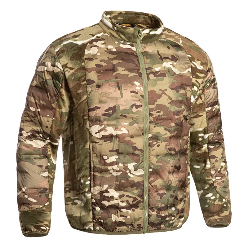 Tactical Tom Gear W01 Men Winter Cotton Jacket Water Repellent Windproof Thick Warm Multi Pocket Casual Outdoor Hiking Trekking
