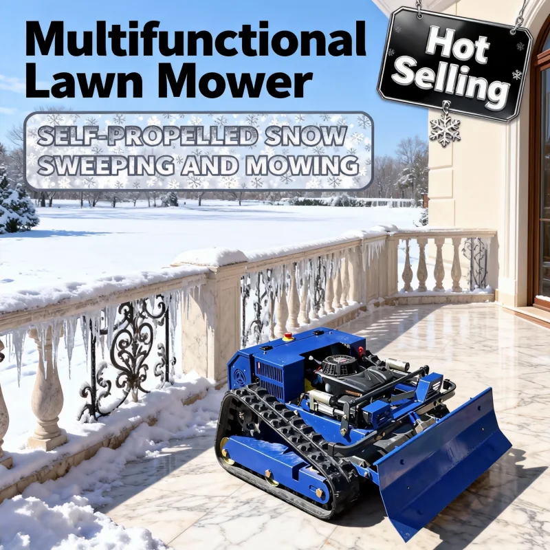 

Индивидуальная вездеходная газонокосилка с дистанционным управлением — сертифицированная CE EPA модель с эффективной функцией удаления снега