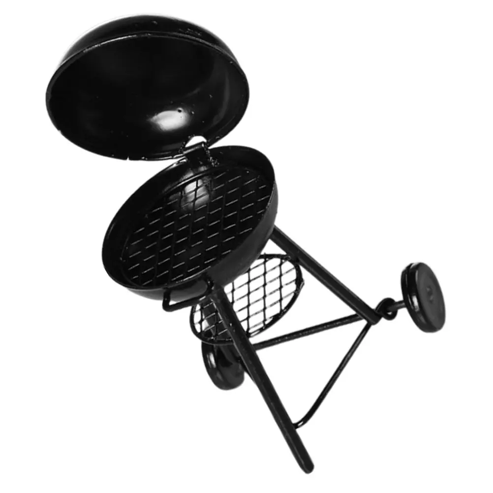 

Mini Landscape Ornament BBQ Oven Decoration Zinc Alloy Miniature Grill Stove Garden Scene Accessories Outdoor Decorative Item