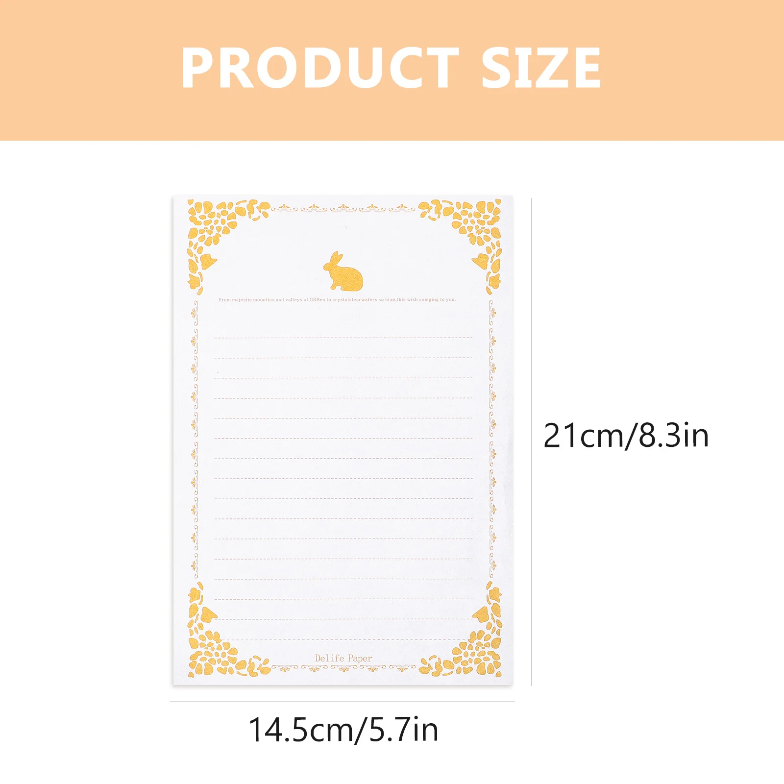 20 ورقة من أوراق الحروف العتيقة ورق الكتابة الرجعية للدعوات وبطاقات المعايدة ومستلزمات القرطاسية الورقية #3