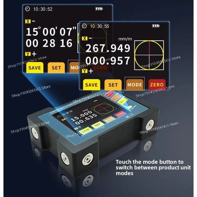 DMI820 high-precision digital inclinometer 0.001 electronic horizontal angle strong magnetic measuring instrument